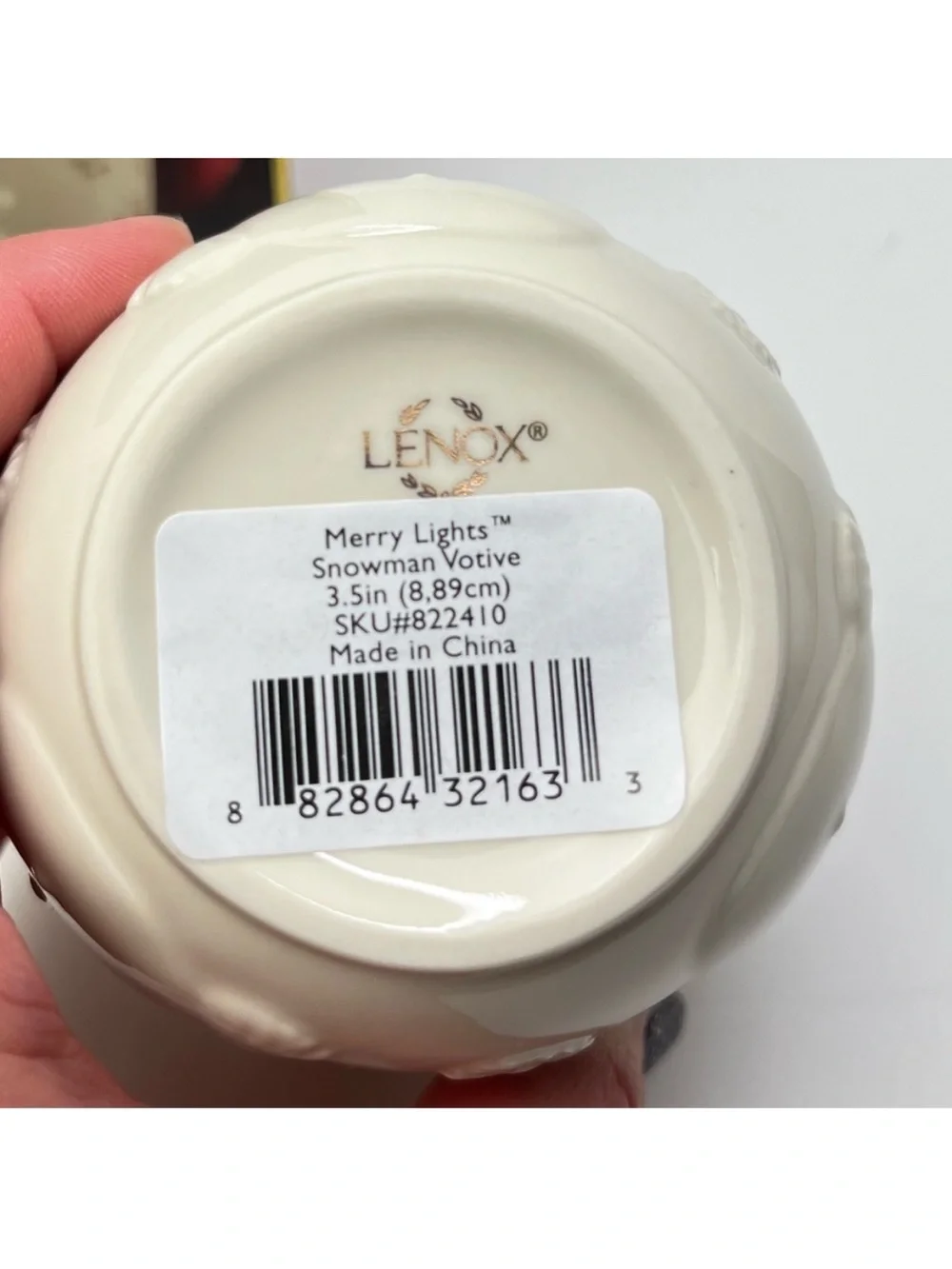 Bundle of 2 Lenox Merry Lights Holiday Christmas Votive Tealight Candle Holders